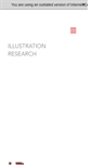 Mobile Screenshot of illustrationresearch.co.uk